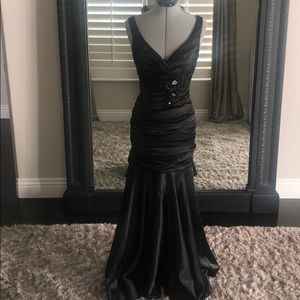 Black gown